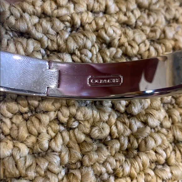 Light Blue Coach Bangle - Picture 4 of 5